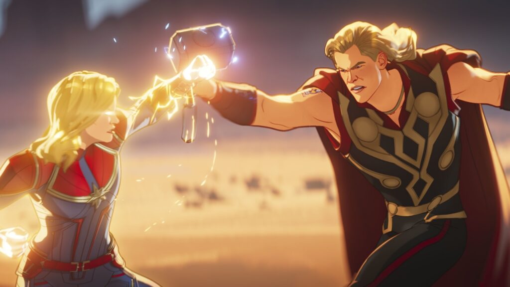 Thor v. Captain Marvel (Disney+)