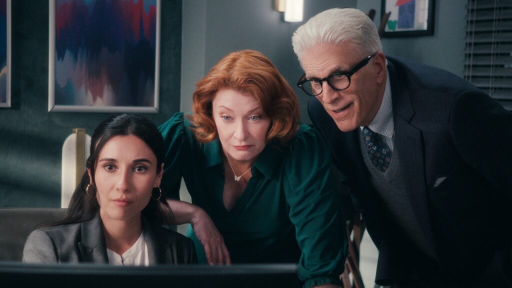 A Man on the Inside (Netflix) Lilah Richcreek Estrada Kerry OMalley Ted Danson