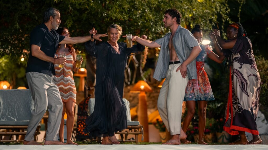 The Girlfriend (Prime Video) Waleed Zuaiter Olivia Cooke Laura Dern Laurie Davidson Tanya Moodie Shalom Brune-Franklin