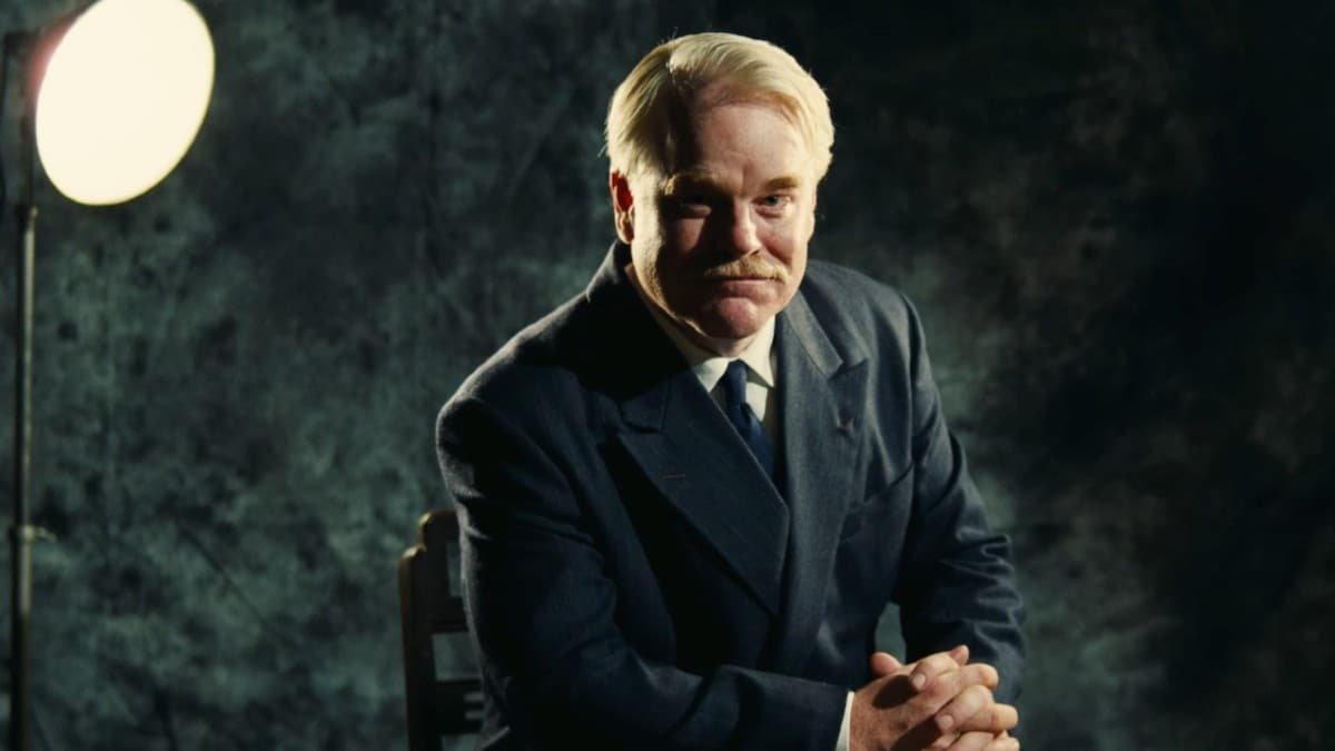 Philip Seymour Hoffman in The Master