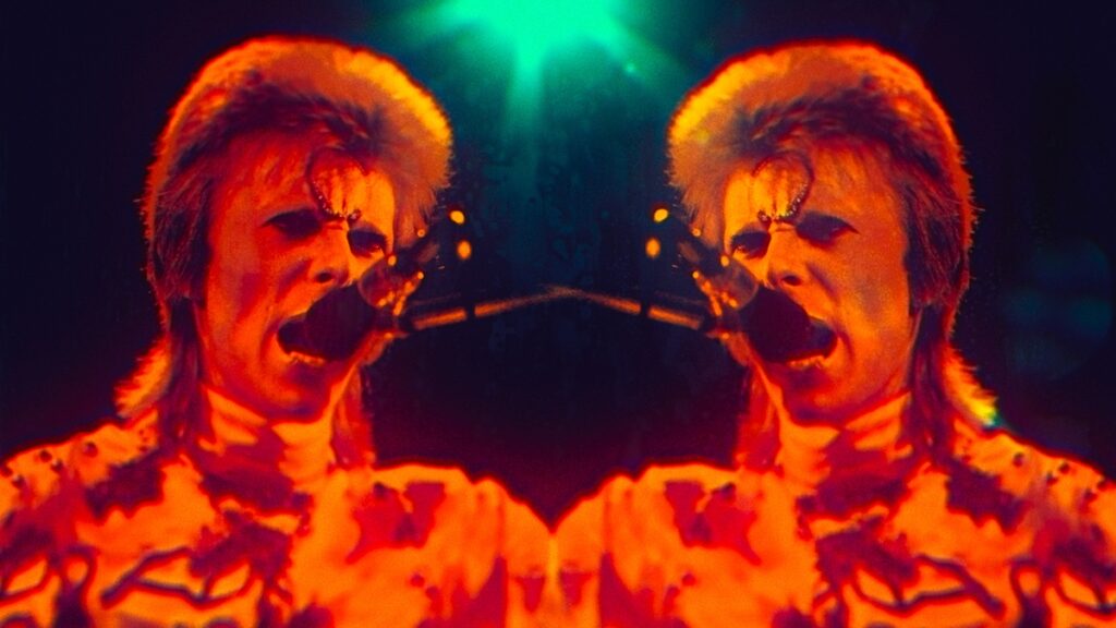 Moonage Daydream David Bowie mirrored