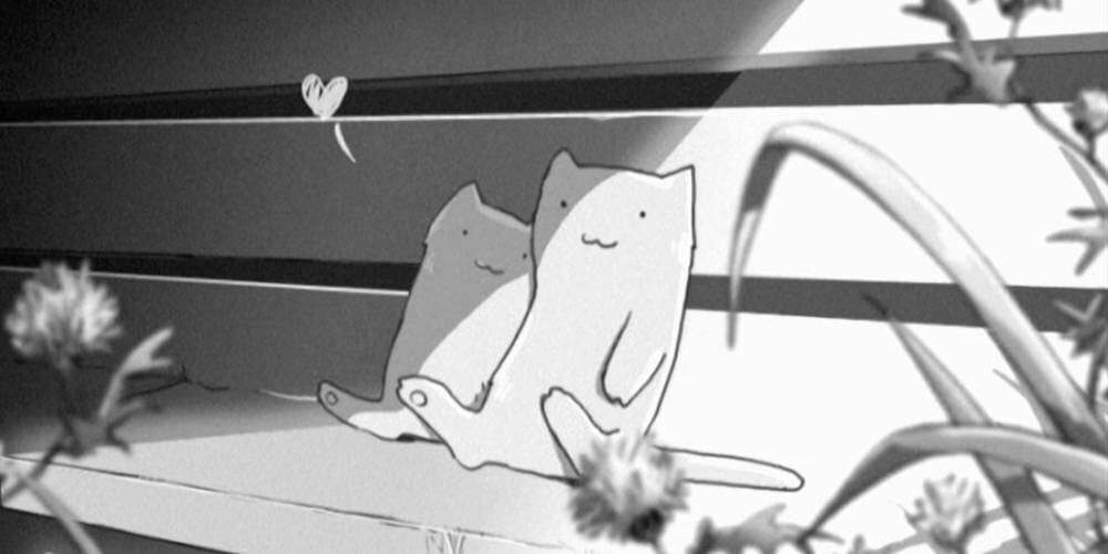 Makoto Shinkai - She and Her Cat