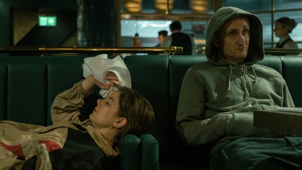 Slow Horse Season 5 (AppleTV+) Aimee-Ffion Edwards and Tom Brooke