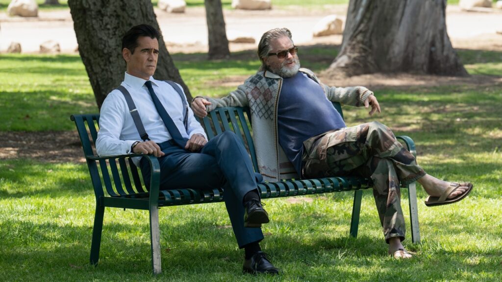 Farrell is alien TV show (AppleTV) Colin Farrell Shea Whigham