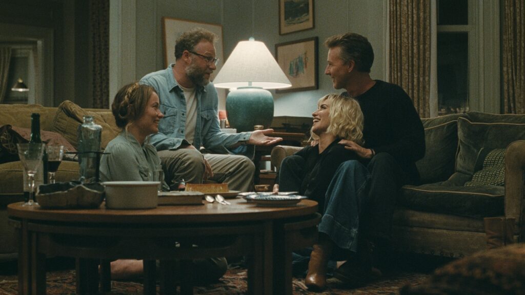The Invite (A24) Oliva Wilde Seth Rogen Penélope Cruz Edward Norton